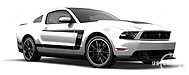 2012 Ford Mustang Boss - Performance White