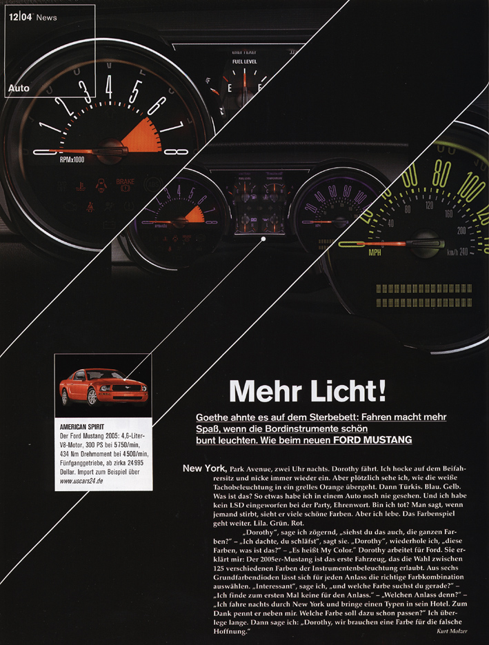 GQ - 2005 Ford Mustang - Bericht