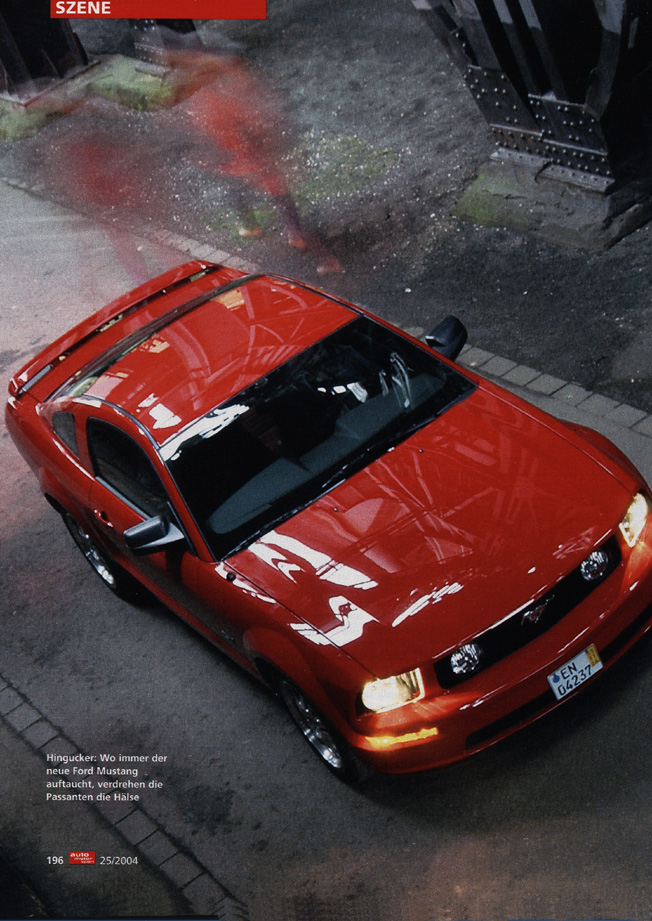 Auto Motor & Sport - 2005 Ford Mustang - Titel